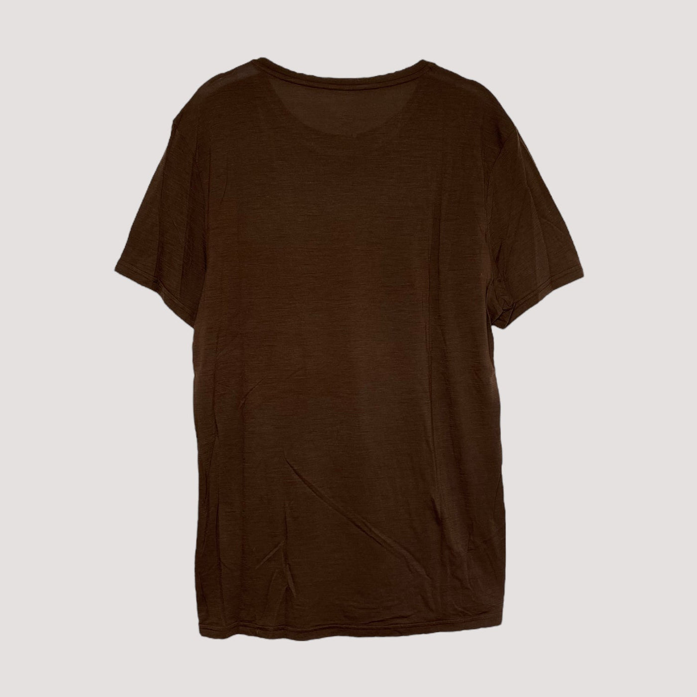 merino t-shirt, brown | men XXL