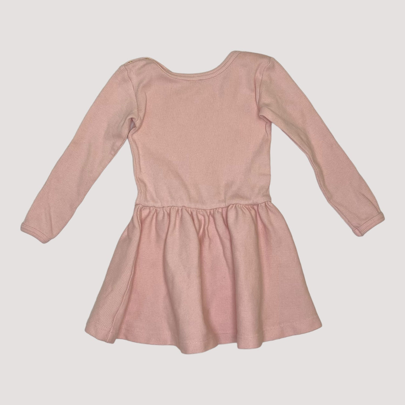 rib dress, pink | 74/80cm