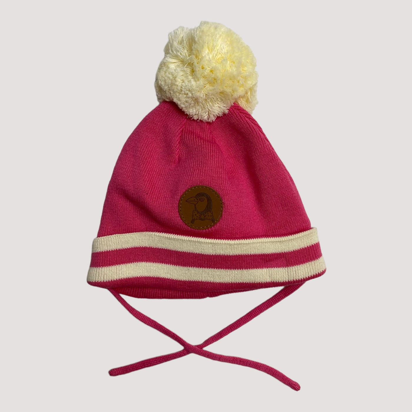 beanie, pink/white | 44/46cm