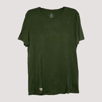 merino t-shirt, hunter green | men XXL