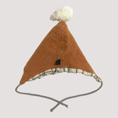 wool beanie, ochre | 6-12m