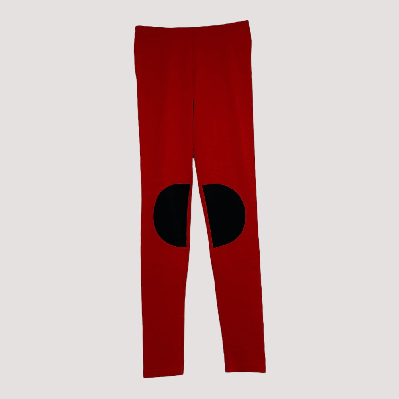 patch leggings, red | woman XS
