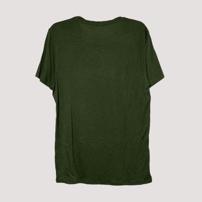 merino t-shirt, hunter green | men XXL