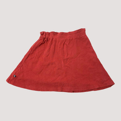 waffle skirt, burgundy | 134/140cm