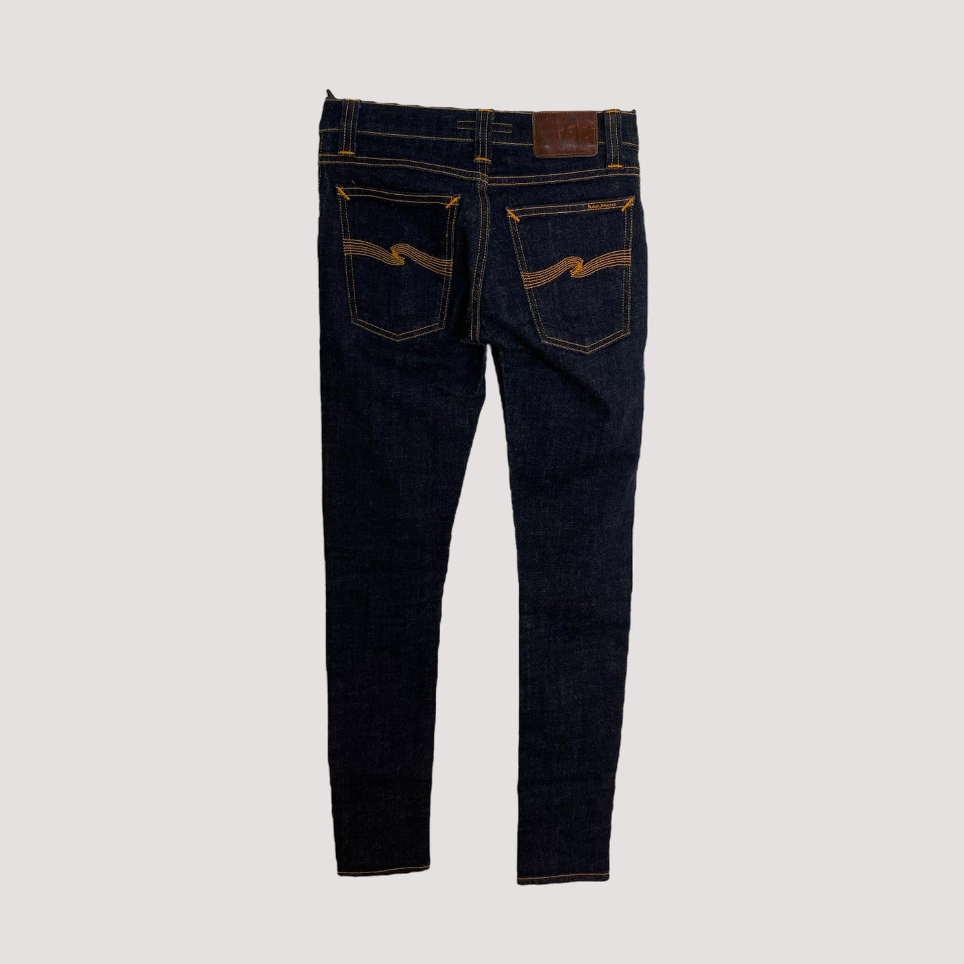 tight long john jeans, dark blue | women 24/32
