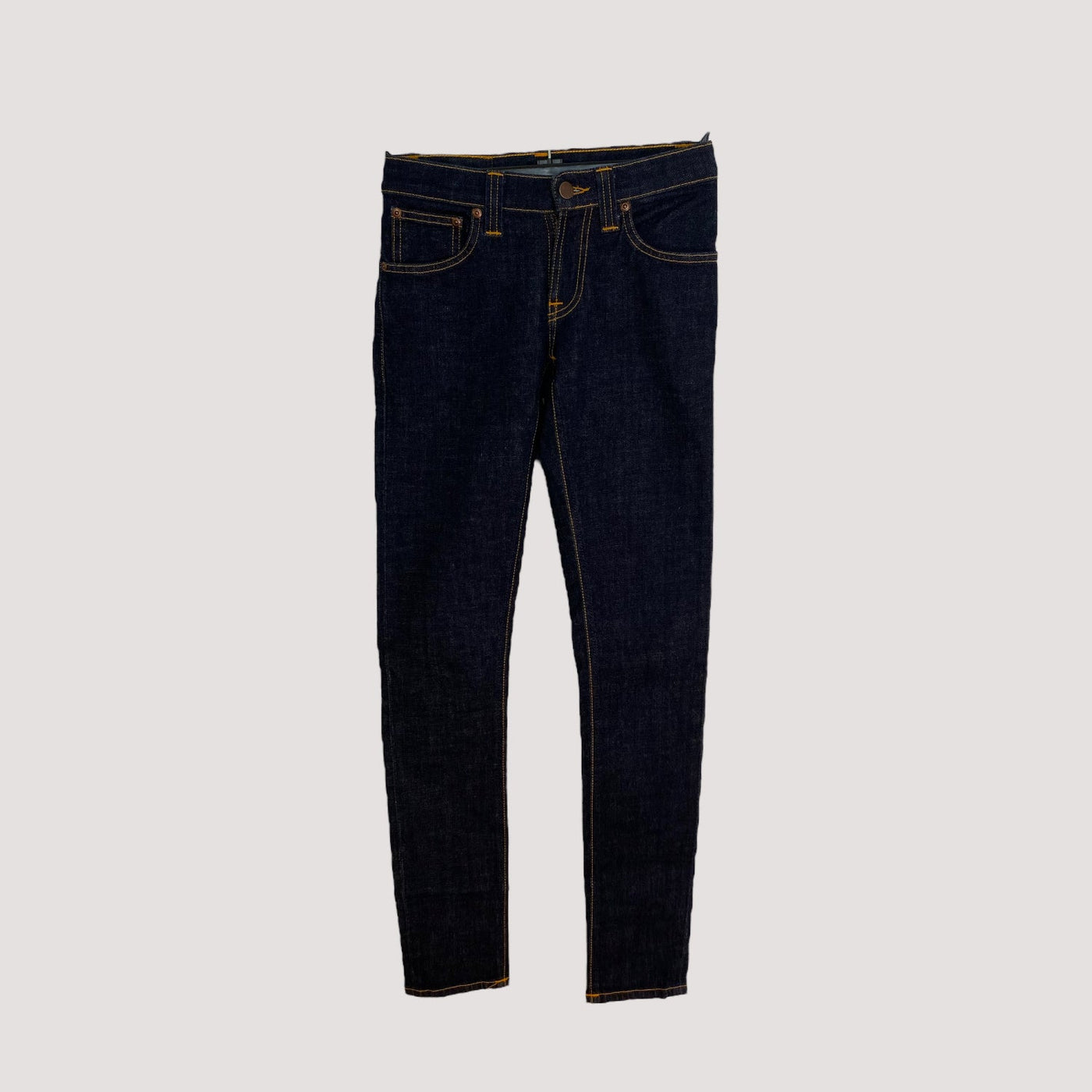 tight long john jeans, dark blue | women 24/32