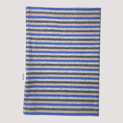 Kivat tube scarf, blue/grey stripes | one size