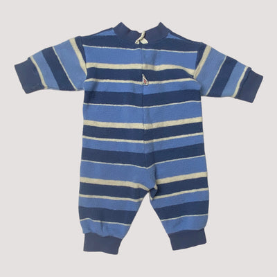 wool overall, blue stripes | 70cm