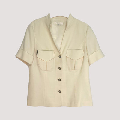 purse blazer, white | women L
