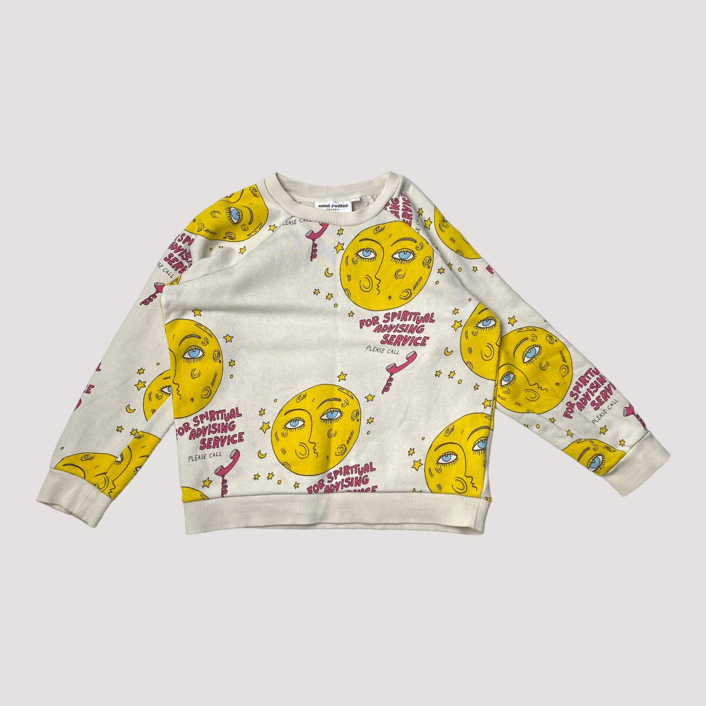 sweatshirt, upcycling moon | 128/134cm