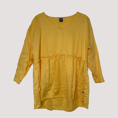 Kaiko flowy blouse, yellow | woman S