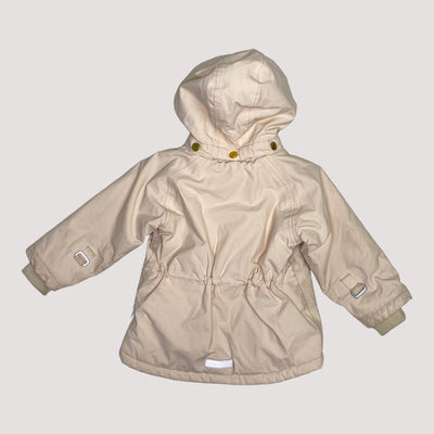 Mini A Ture wally winter jacket, light rose | 86cm