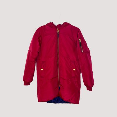 hermione winter jacket, burgundy | 164cm