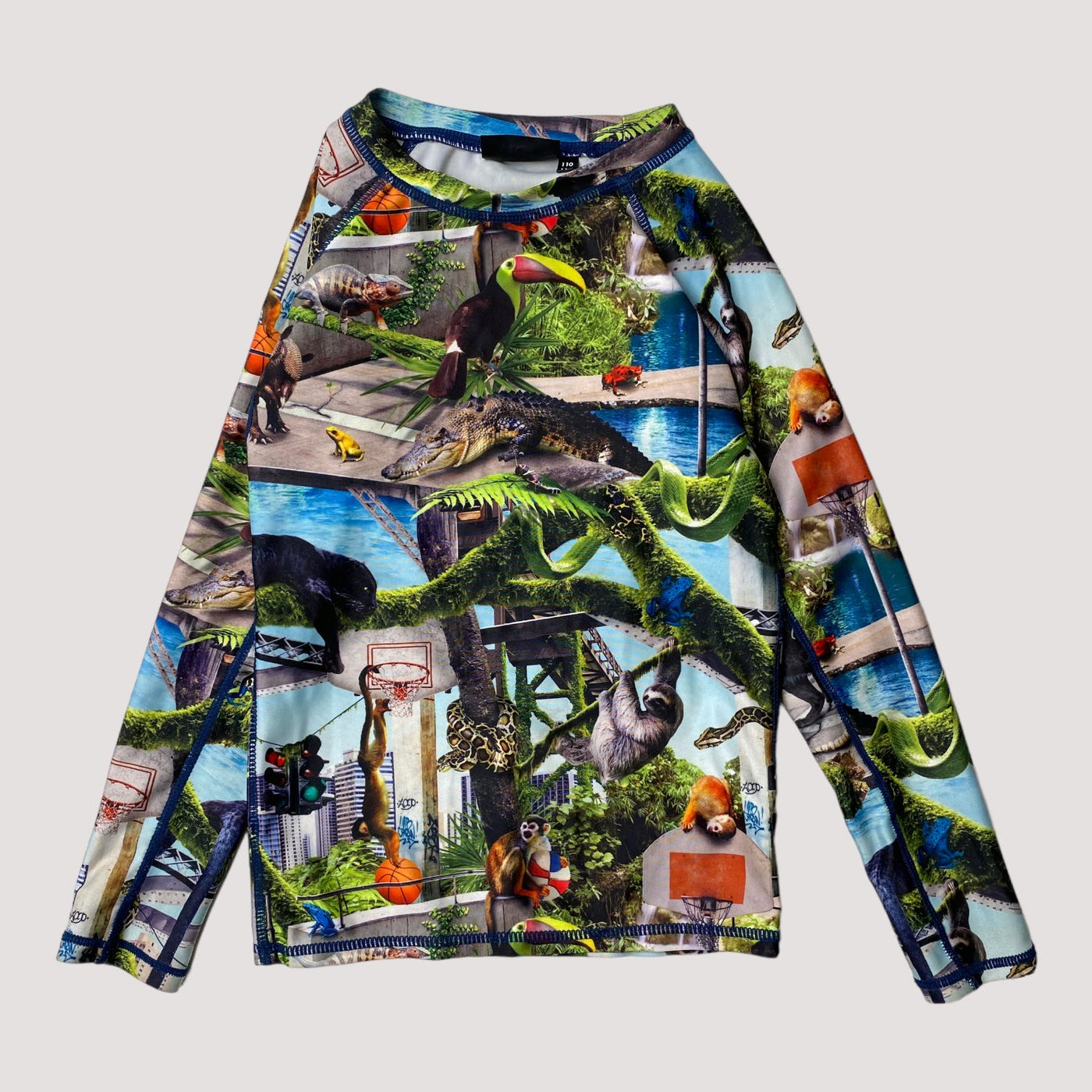 Molo neptune UV shirt, urban jungle | 110/116cm