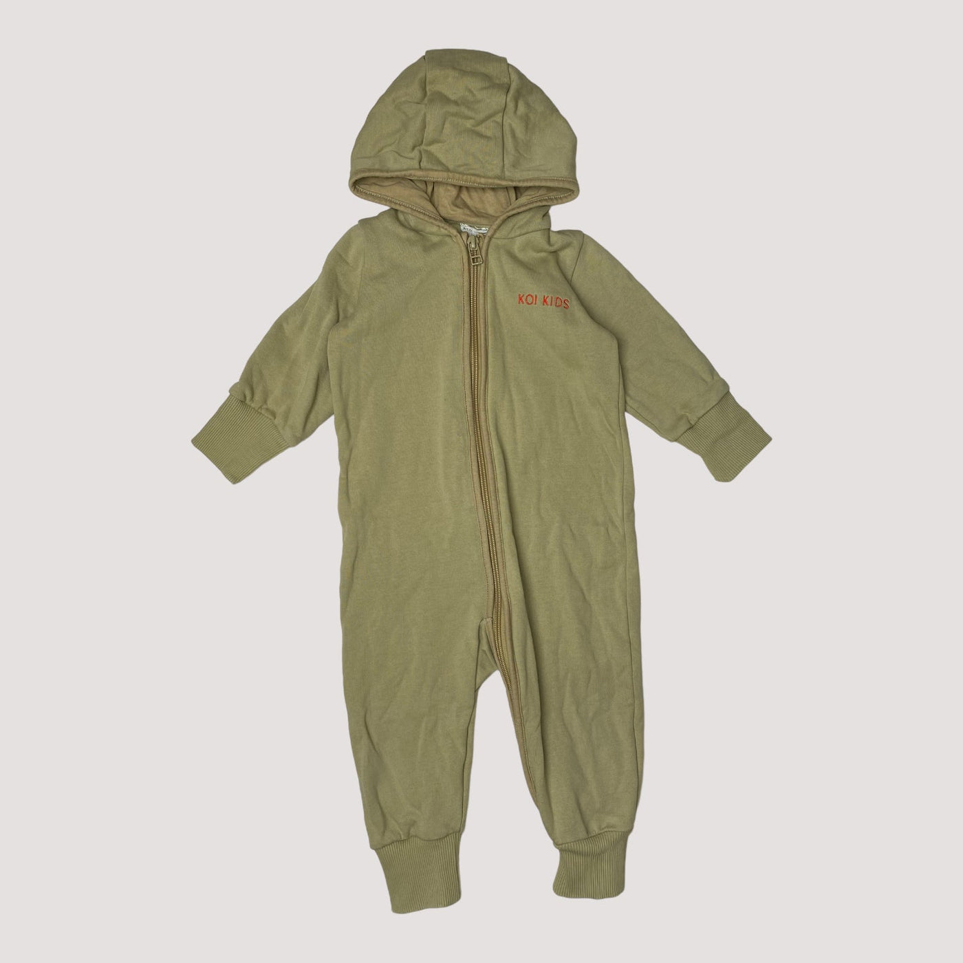 albert overall, pistachio | 6-12m