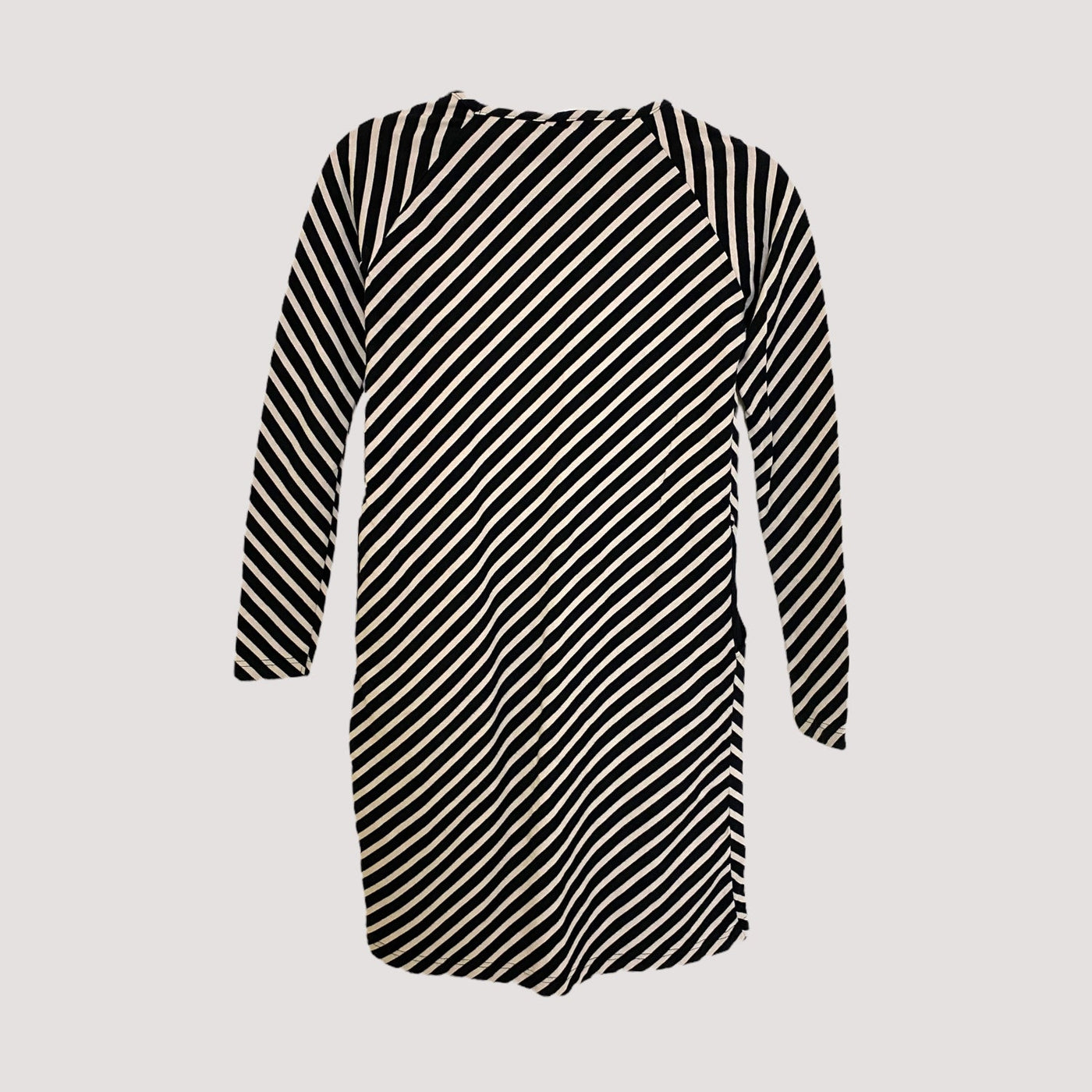 stripe tunic, black/sand | women XS