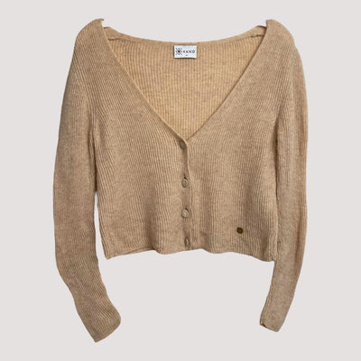cashmere cardigan, hay | woman XS