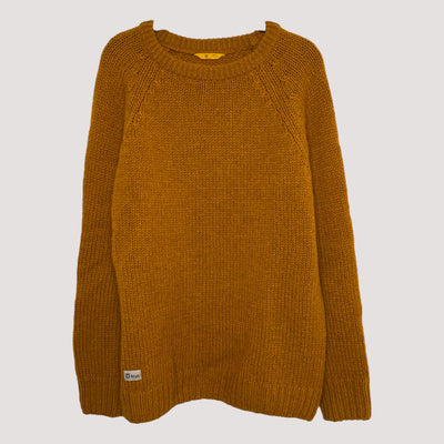 norrby wool sweater, carrot orange | men L