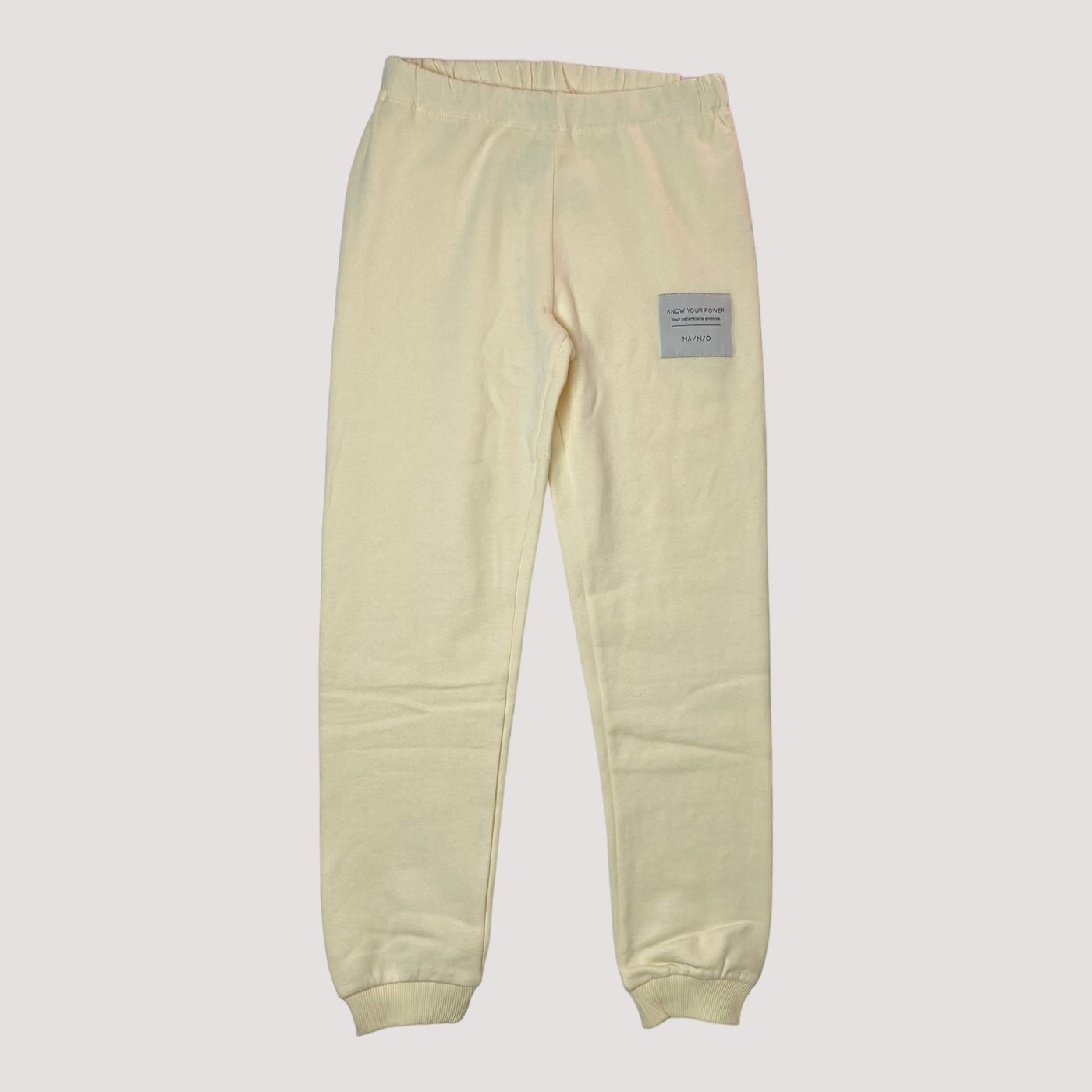 superpower sweatpants, pale yellow | 146/152cm
