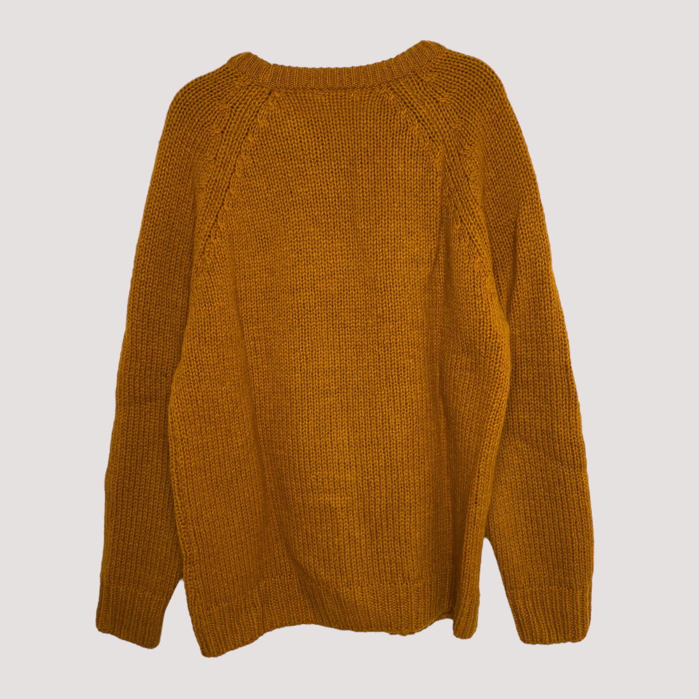 norrby wool sweater, carrot orange | men L