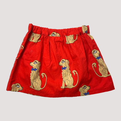 Mini Rodini woven skirt, spaniels | 92/98cm