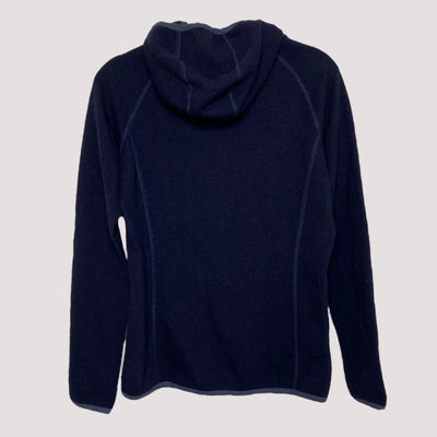 Röyk wool hoodie, blue | women S