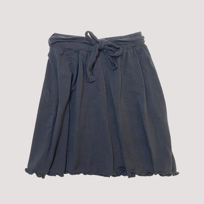 Kaiko flowy skirt, black | 110/116cm