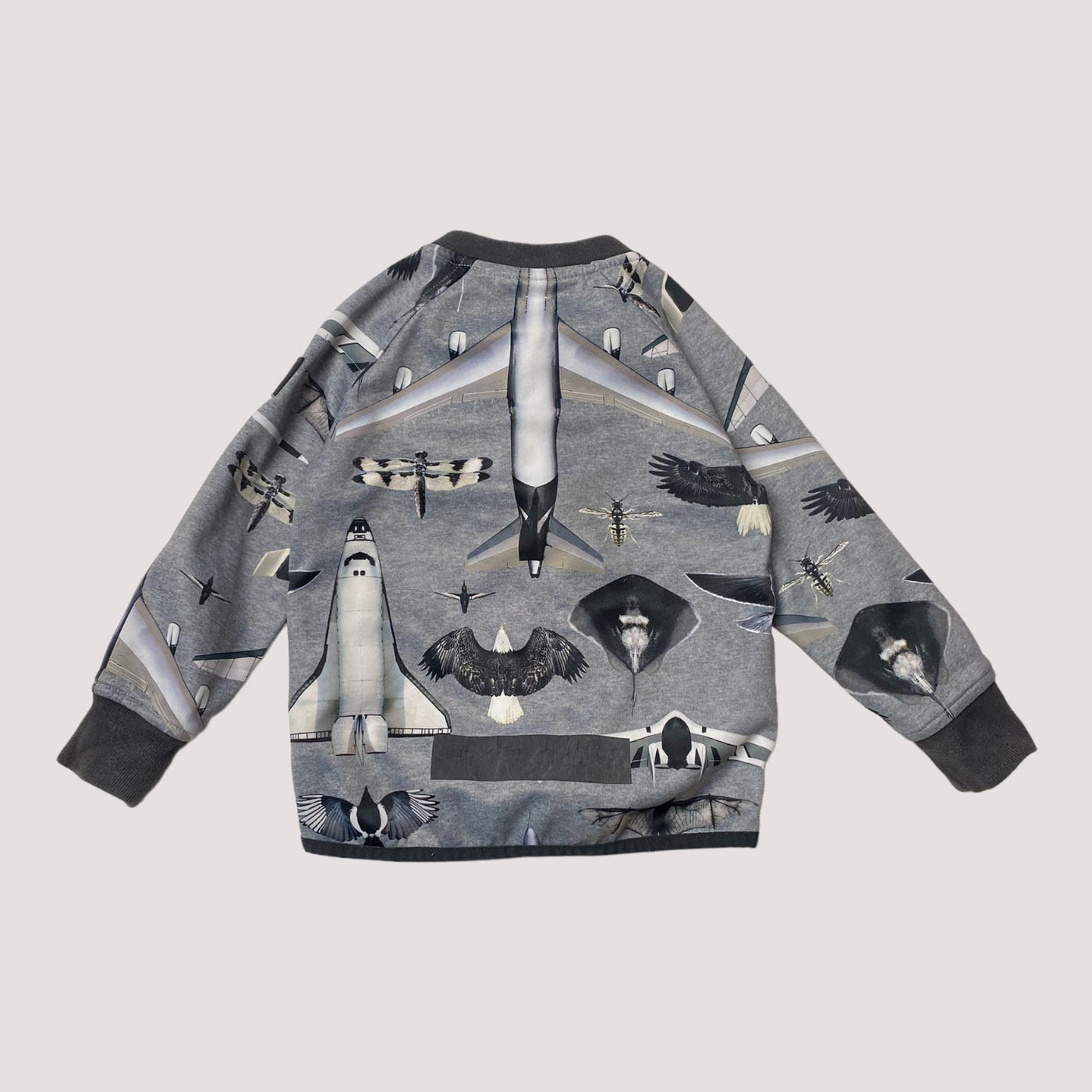 ulas softshell jacket, planes and birds | 92cm