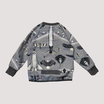 ulas softshell jacket, planes and birds | 92cm