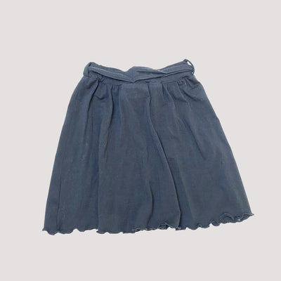 Kaiko flowy skirt, black | 110/116cm
