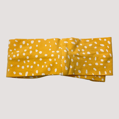 knot headband, yellow dots | 48/50cm