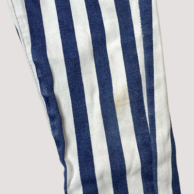 jeans leggings, indigo stripes | 110cm
