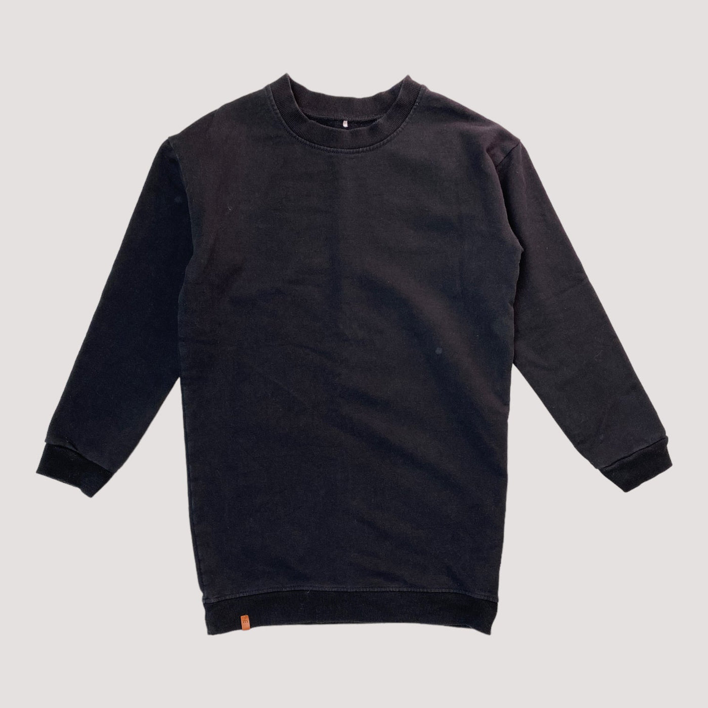 sweat dress, black | 134/140cm