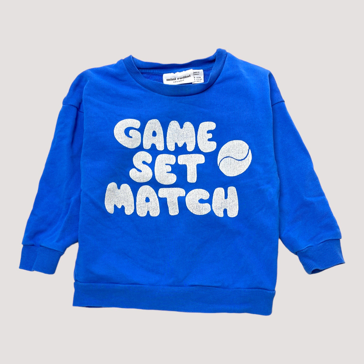 sweatshirt, game set match | 92/98cm