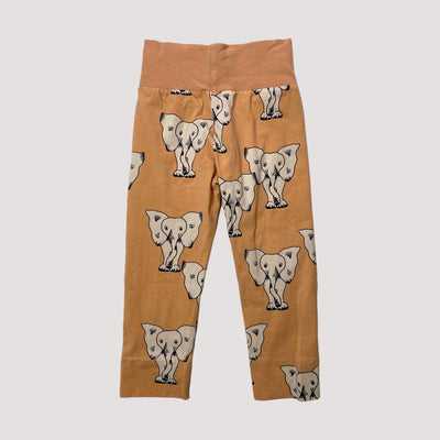 leggings, beige elephant | 86/92cm