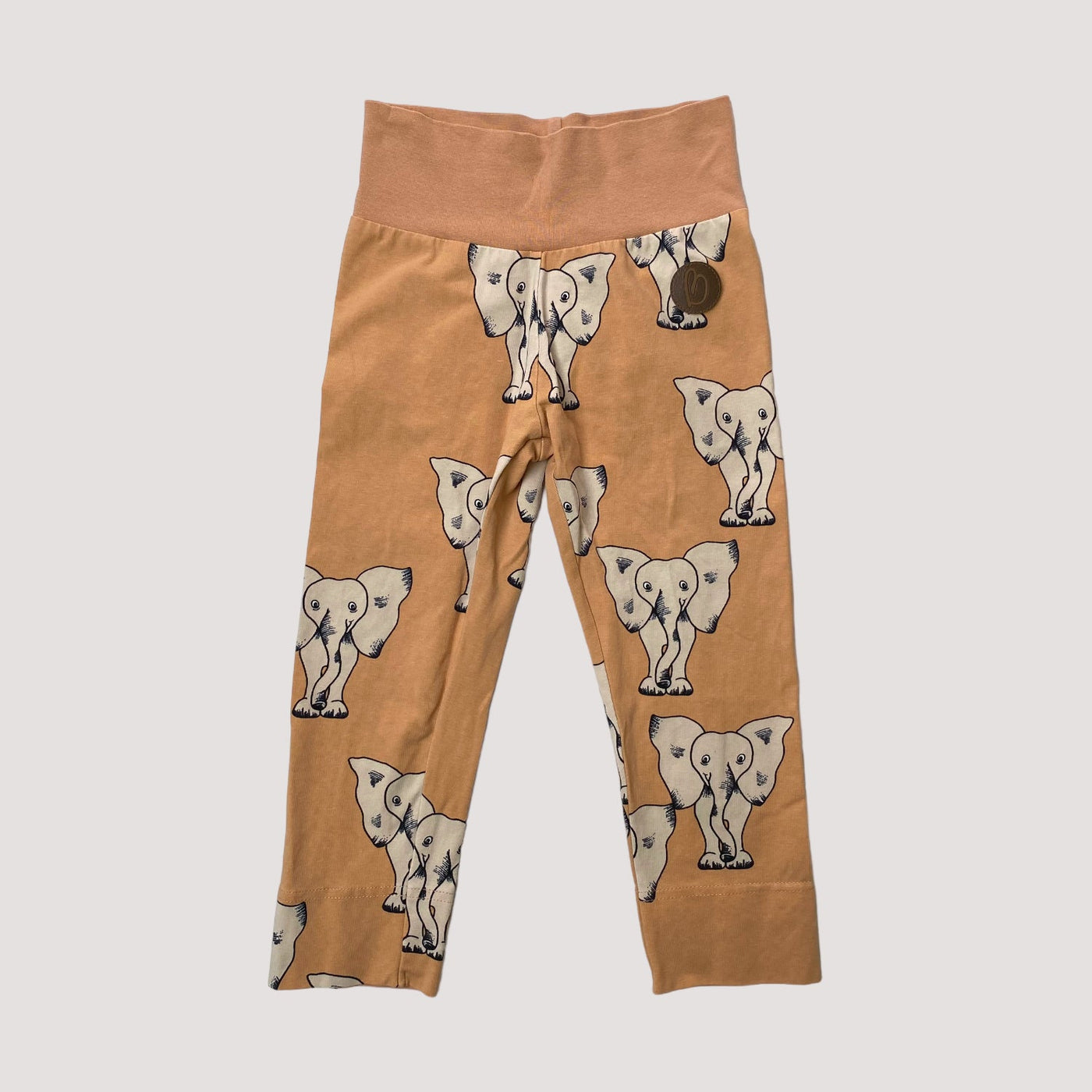 leggings, beige elephant | 86/92cm