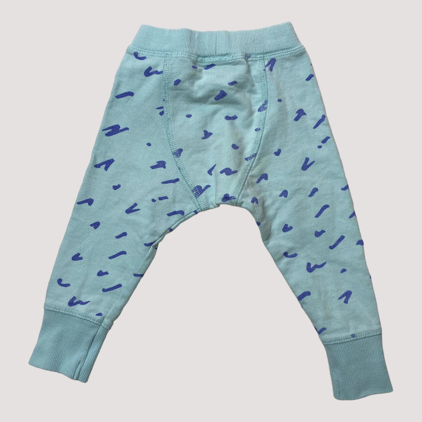 Mainio abstract leggings, baby blue | 62/68cm