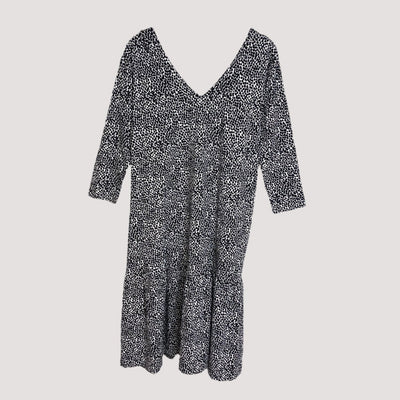 t-shirt dress, black/white | woman M