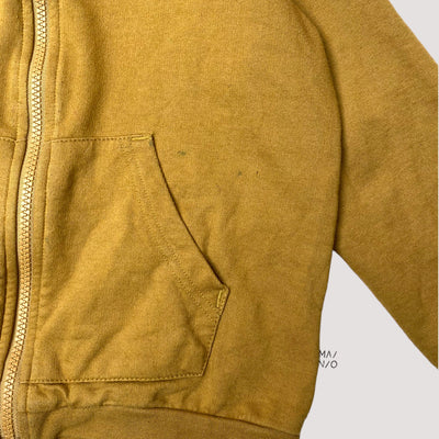 zipper sweat jacket, owl | 122/128cm