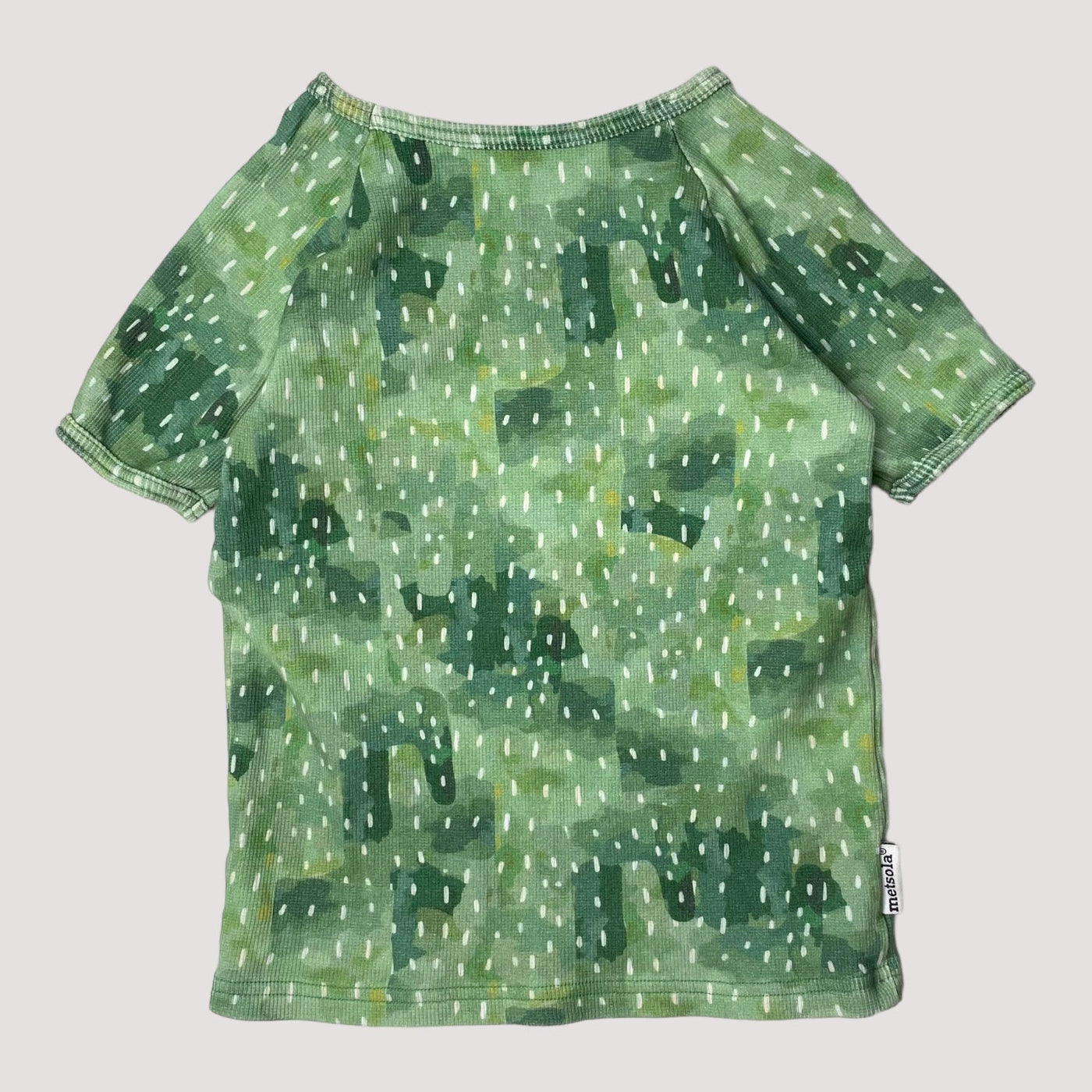 rib t-shirt, pistachio | 116cm
