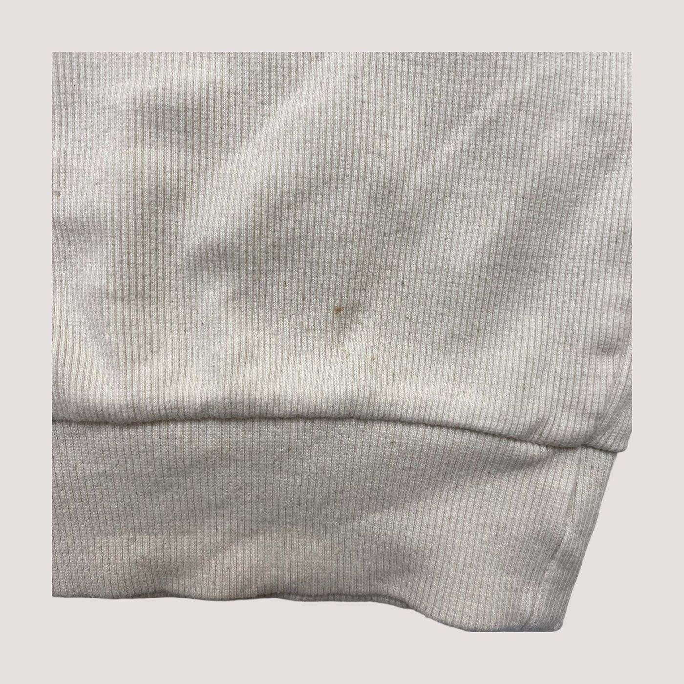fawn rib shirt, off white | 134/140cm