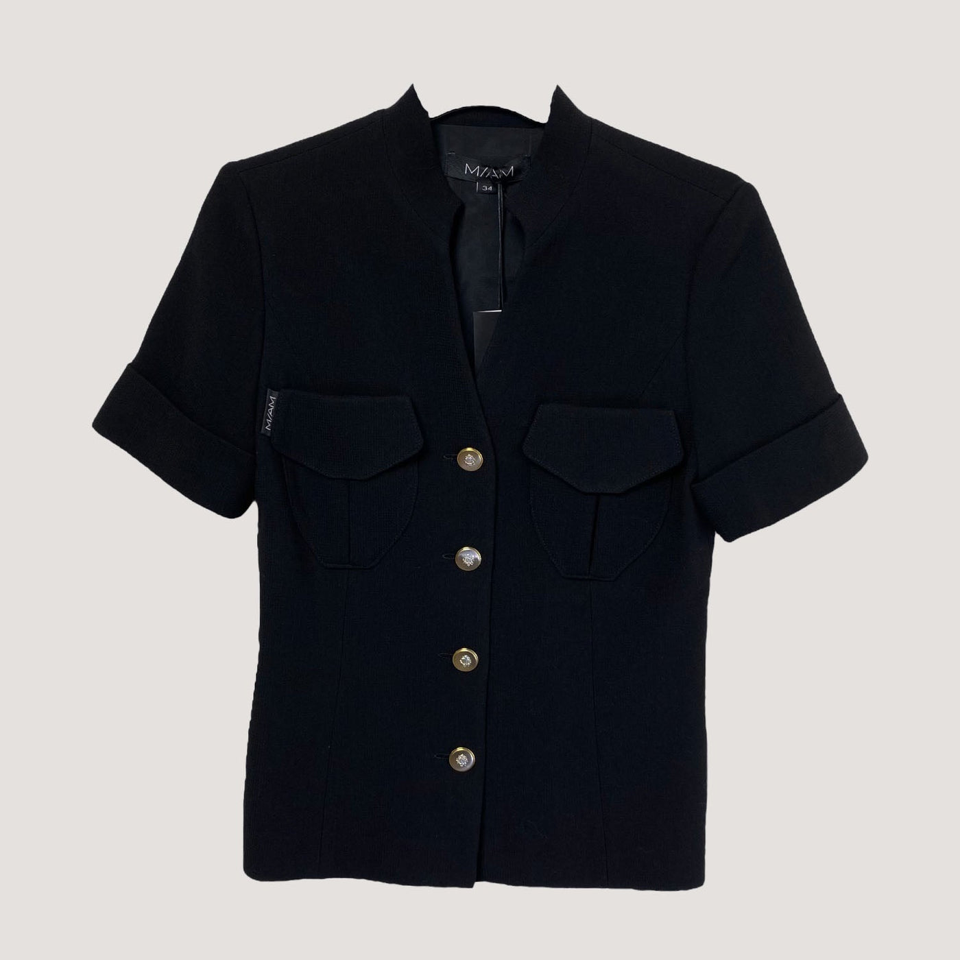 purse blazer, black | women XS