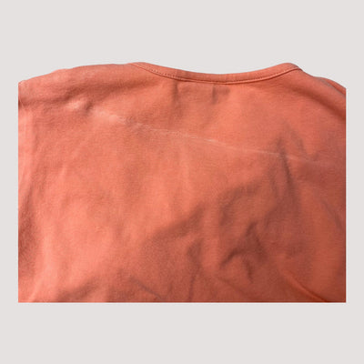 Metsola frill shirt, coral pink | 104cm