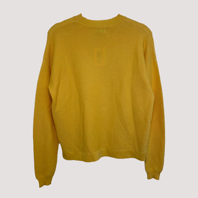 knitted sweater, amber | women XS