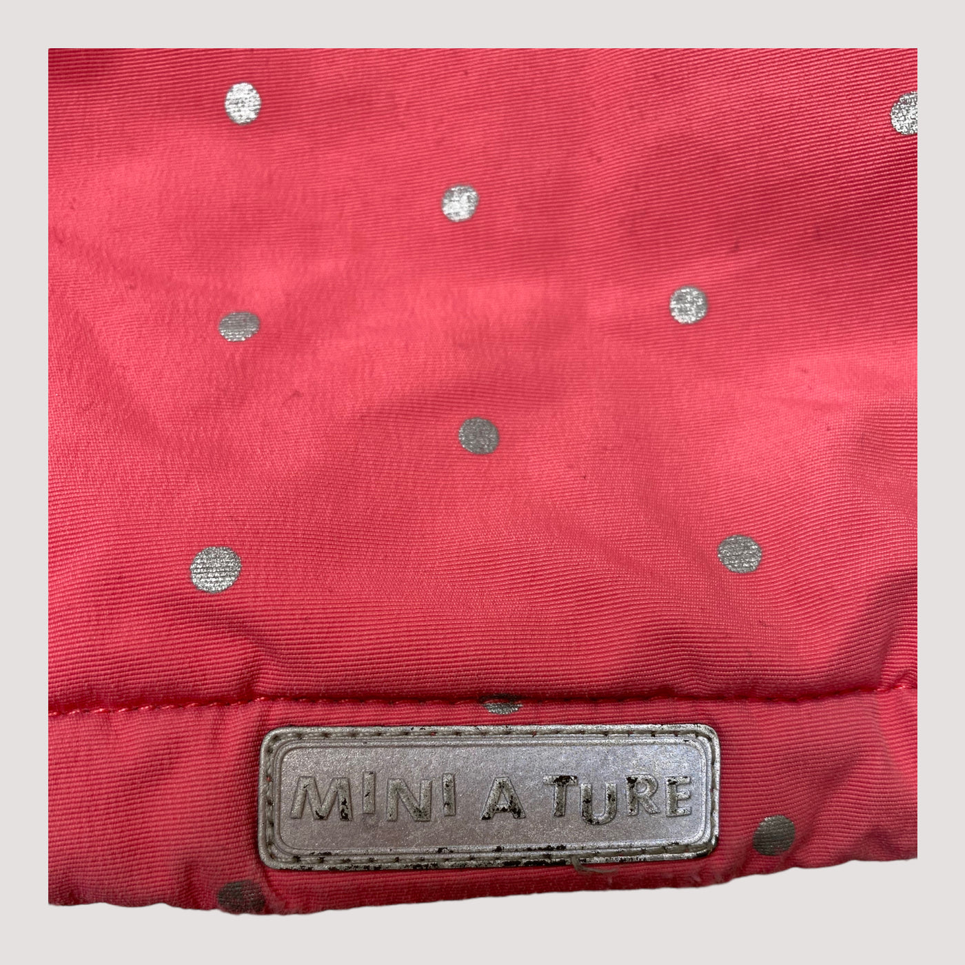 winter jacket, pink dots | 92cm