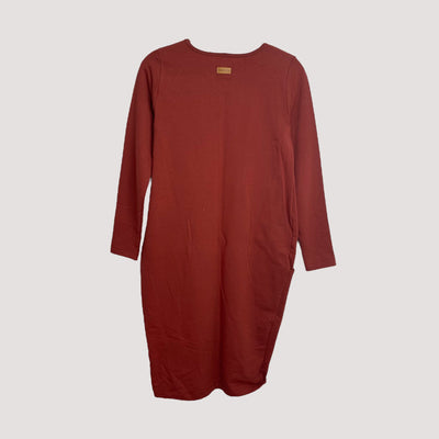 sweat tunic dress, mahogany | women M